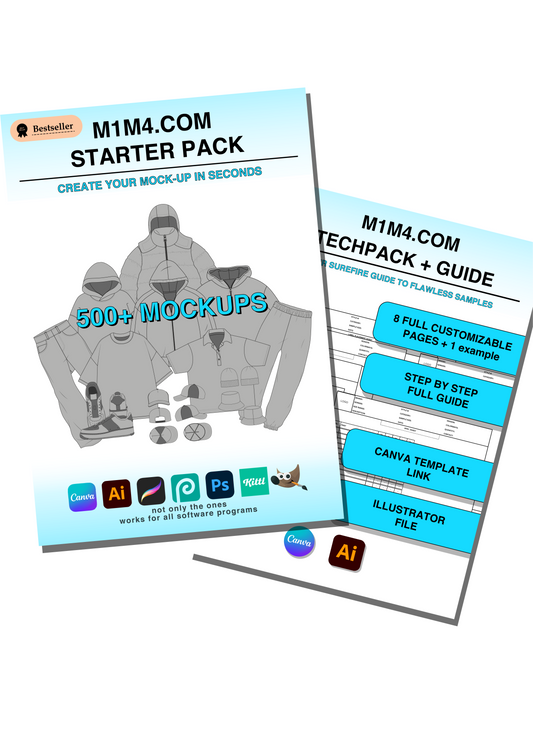 M1M4 Starter Pack + Techpack Template